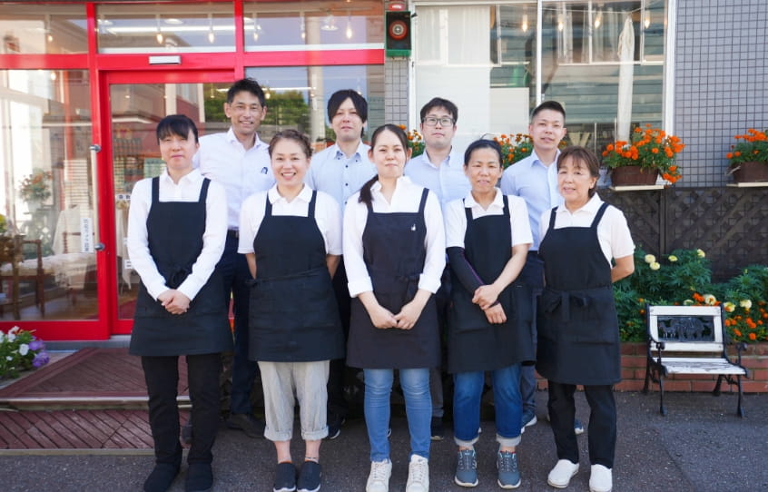 チームワークを大切に